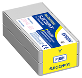 EPSON Yellow Ink Catridge for ColorWorks TM-C3500 (32.6ml). SJIC22PY, C33S020583
